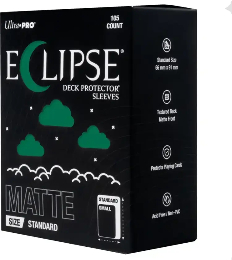 ULTRA PRO ULTRA PRO ECLIPSE SLEEVES 105 CT MATTE FOREST GREEN