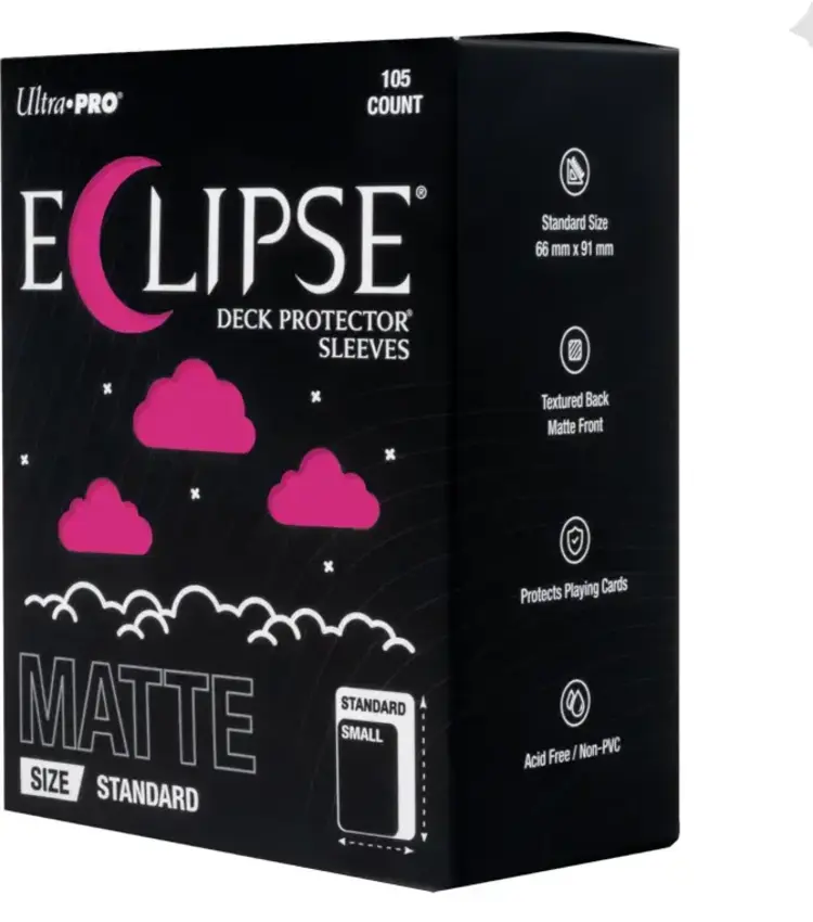 ULTRA PRO ULTRA PRO ECLIPSE SLEEVES 105 CT MATTE HOT PINK