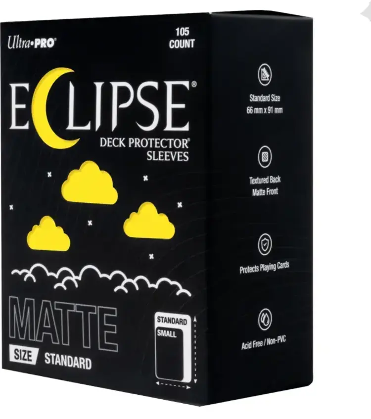 ULTRA PRO ULTRA PRO ECLIPSE SLEEVES 105 CT MATTE LEMON YELLOW