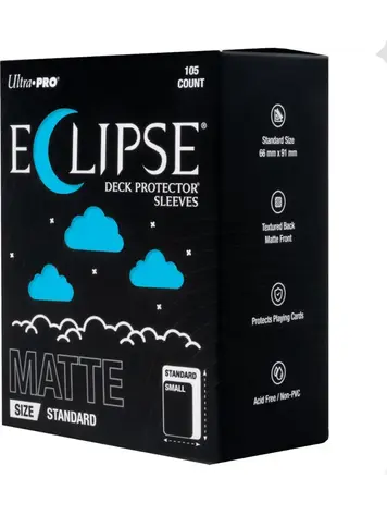 ULTRA PRO ULTRA PRO ECLIPSE SLEEVES 105 CT MATTE SKY BLUE