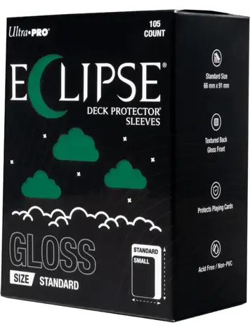 ULTRA PRO ULTRA PRO ECLIPSE SLEEVES 105 CT GLOSS FOREST GREEN