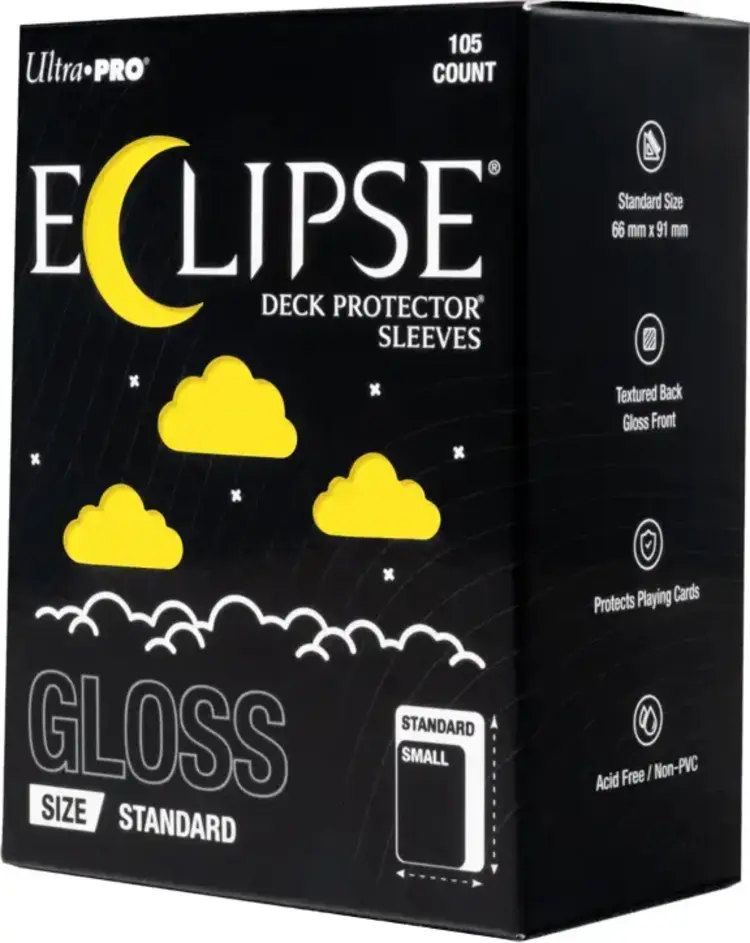 ULTRA PRO ULTRA PRO ECLIPSE SLEEVES 105 CT GLOSS LEMON YELLOW