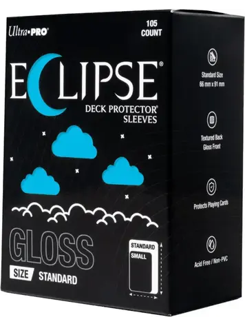 ULTRA PRO ULTRA PRO ECLIPSE SLEEVES 105 CT GLOSS SKY BLUE