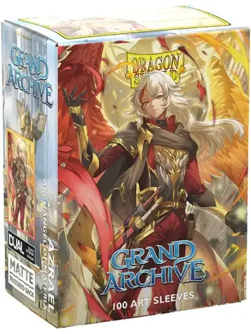 DRAGON SHIELD DRAGON SHIELD 100 CT SLEEVES MATTE ART GRAND ARCHIVE AZRAEL