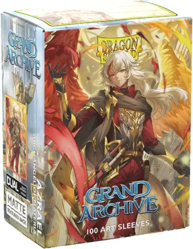 DRAGON SHIELD DRAGON SHIELD 100 CT SLEEVES MATTE ART GRAND ARCHIVE AZRAEL