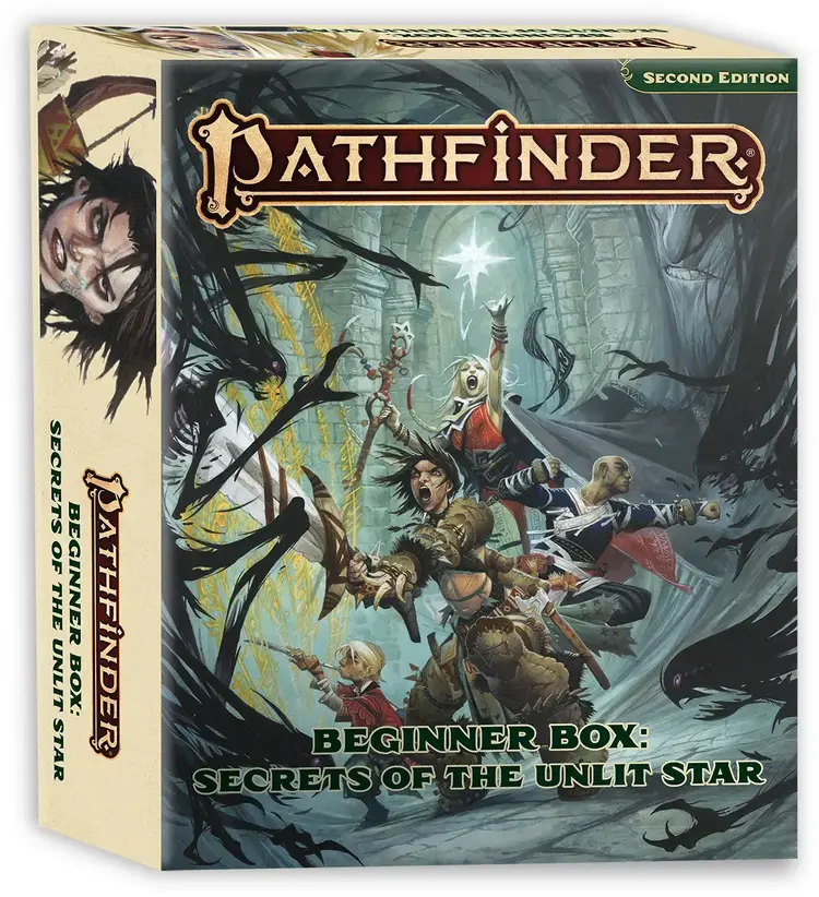 PAIZO PUBLISHING PATHFINDER 2E BEGINNER BOX: SECRETS OF THE UNLIT STAR