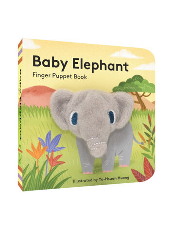 CHRONICLE BOOKS BABY ELEPHANT FINGER PUPPET BOOK