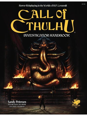 CHAOSIUM GAMES INC CALL OF CTHULHU RPG INVESTIGATORS HANDBOOK 7TH ED