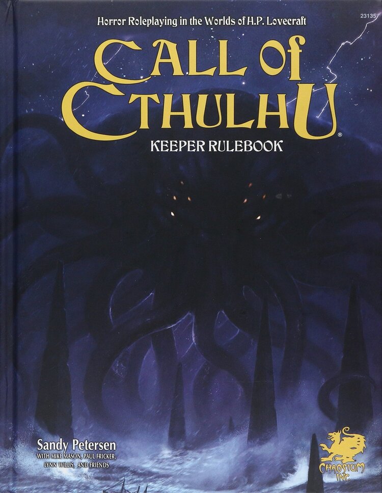 CHAOSIUM GAMES INC CALL OF CTHULHU: KEEPER RULEBOOK 7TH ED