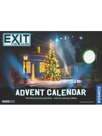 THAMES AND KOSMOS EXIT ADVENT CALENDAR THE MISSING HOLLYWOOD STAR