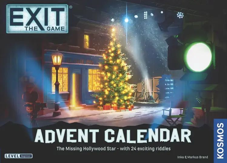 THAMES AND KOSMOS EXIT ADVENT CALENDAR THE MISSING HOLLYWOOD STAR