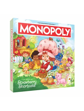 HASBRO MONOPOLY STRAWBERRY SHORTCAKE