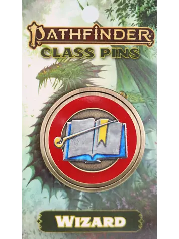 FOAM BRAIN GAMES PATHFINDER CLASS ICON PIN WIZARD