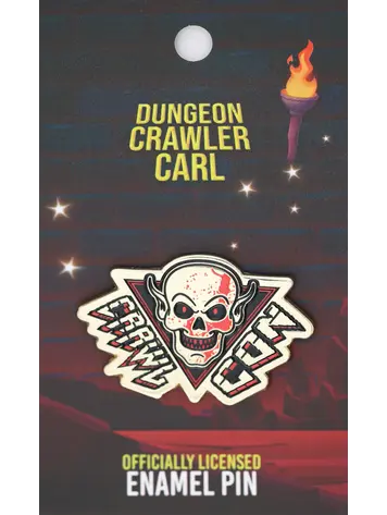 CRAWLCON ENAMEL PIN