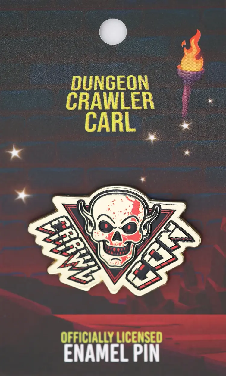 CRAWLCON ENAMEL PIN