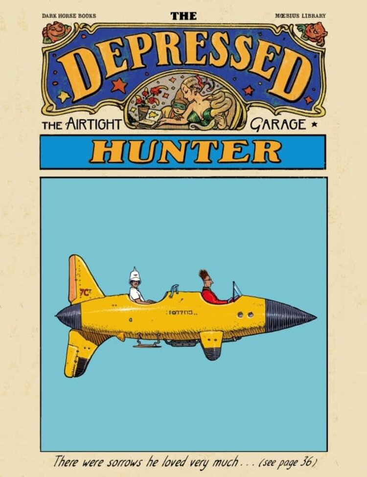 DARK HORSE COMICS MOEBIUS LIBRARY THE DEPRESSED HUNTER HC