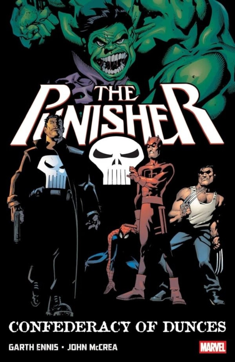 MARVEL COMICS PUNISHER CONFEDERACY OF DUNCES TP