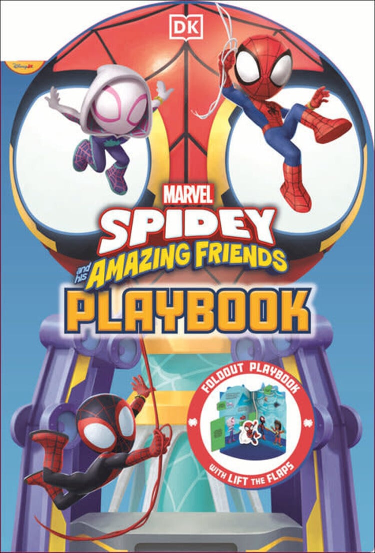 DK PUBLISHING CO MARVEL SPIDEY & HIS AMAZING FRIENDS PLAYBOOK HC