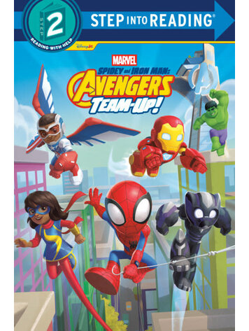 PENGUIN RANDOM HOUSE MARVEL SPIDEY & IRON MAN AVENGERS TEAM-UP SC STEP INTO READING STEP 2