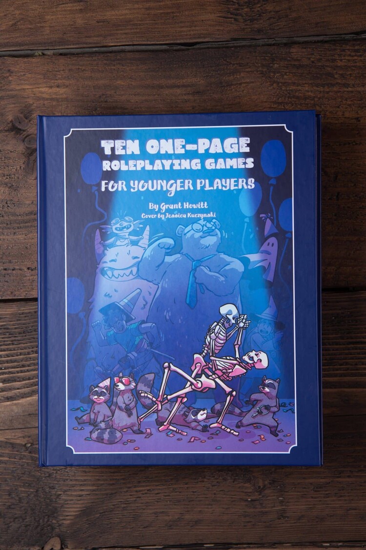 TEN ONE PAGE ROLEPLAYING GAMES FOR YOUNGER PLAYERS