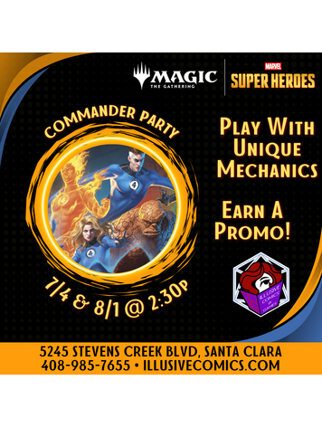 MTG MARVEL SUPER HEROES COMMANDER PARTY