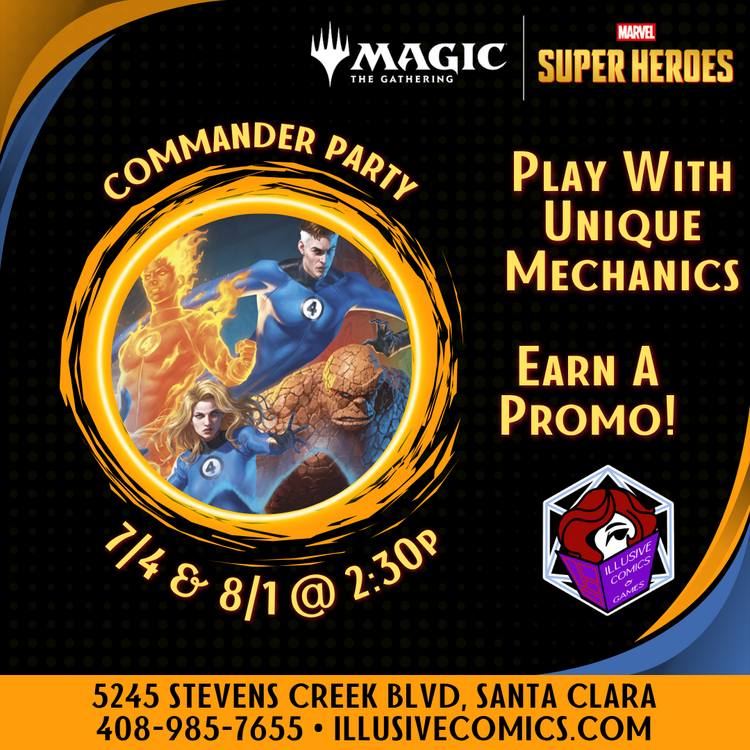 MTG MARVEL SUPER HEROES COMMANDER PARTY