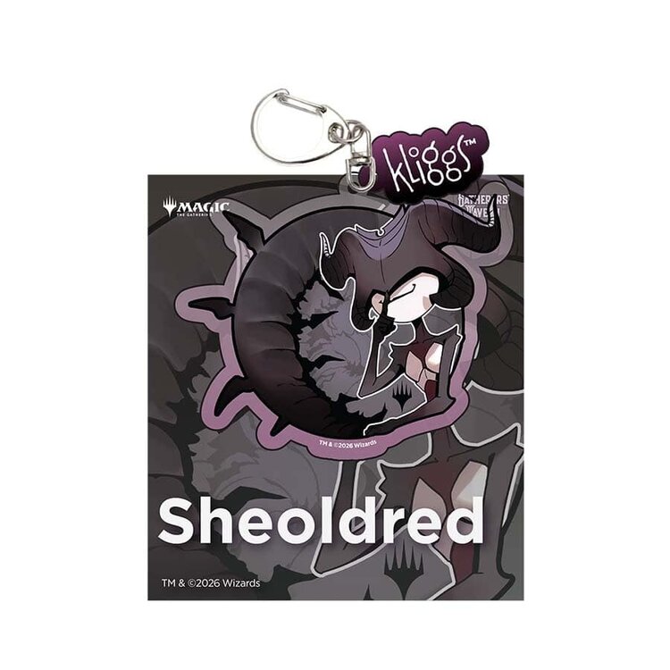 WIZARDS OF THE COAST MTG SHEOLDRED KLIGG KEYCHAIN
