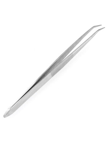ENKAY 4 1/2" CURVED TWEEZERS