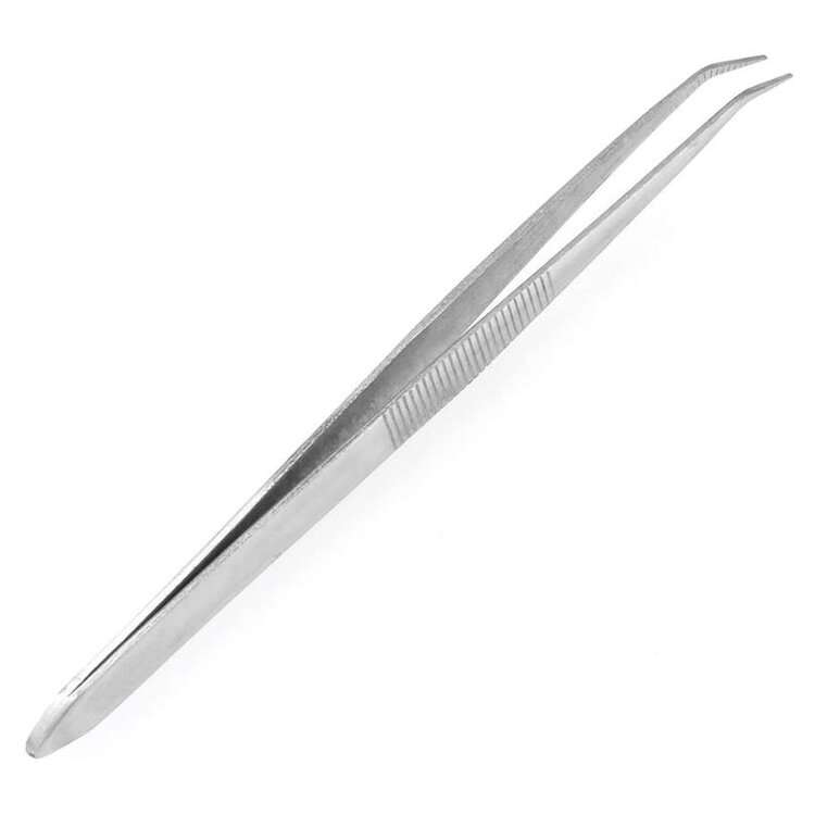 ENKAY 4 1/2" CURVED TWEEZERS