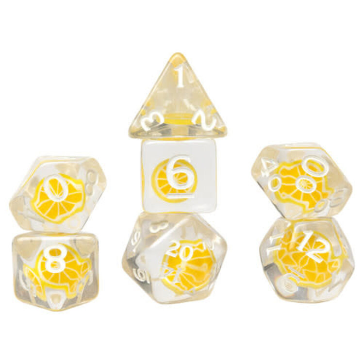 SIRIUS DICE 7 SET FRUIT SLICE LEMON