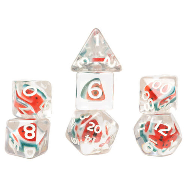 SIRIUS DICE 7 SET FRUIT SLICE WATERMELON