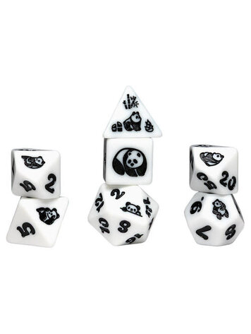 SIRIUS DICE 7 SET ANIMAL MOON PANDA