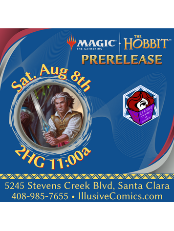 WIZARDS OF THE COAST MTG THE HOBBIT 2HG PRERELEASE SAT 8/8 @ 11AM