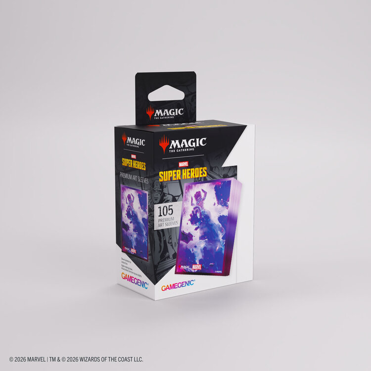 GAMEGENIC GAMEGENIC MTG MSH STANDARD CARD SLEEVES: GALACTUS TOKEN