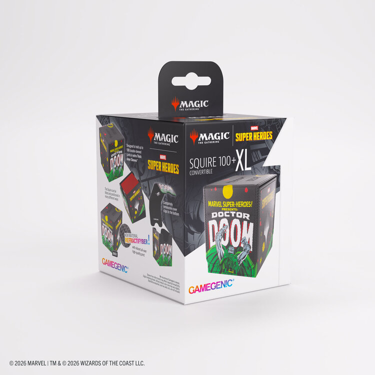 GAMEGENIC GAMEGENIC MTG MSH SQUIRE 100+ XL DOCTOR DOOM