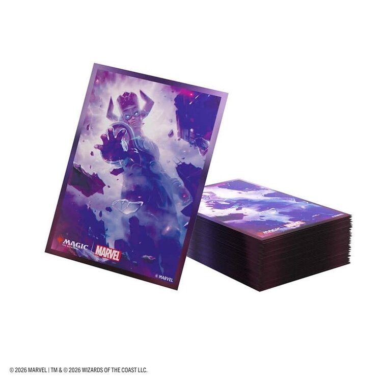 GAMEGENIC GAMEGENIC MTG MSH STANDARD CARD SLEEVES: GALACTUS TOKEN