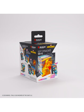 GAMEGENIC GAMEGENIC MTG MARVEL SOFT DYNACRATE 100+ XL FANTASTIC FOUR
