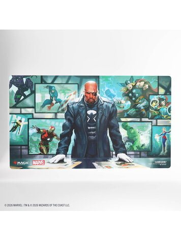 GAMEGENIC GAMEGENIC MTG MSH PRIME PLAYMAT NICK FURY