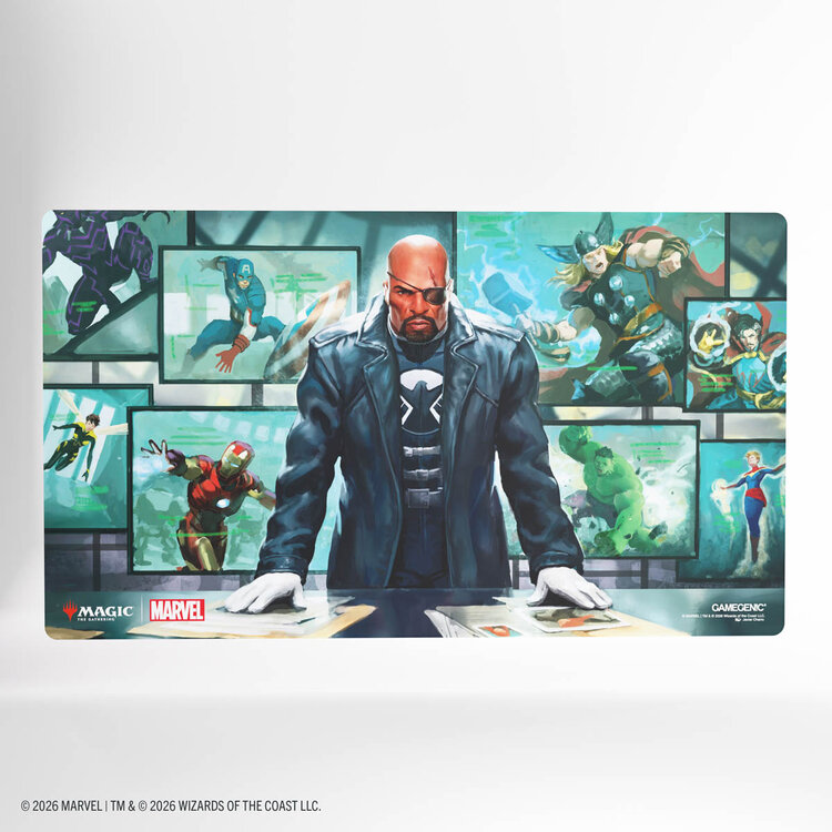 GAMEGENIC GAMEGENIC MTG MSH PRIME PLAYMAT NICK FURY