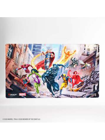GAMEGENIC GAMEGENIC MTG MSH SHINY PLAYMAT SUPER HEROES