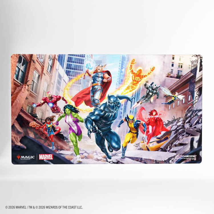 GAMEGENIC GAMEGENIC MTG MSH SHINY PLAYMAT SUPER HEROES