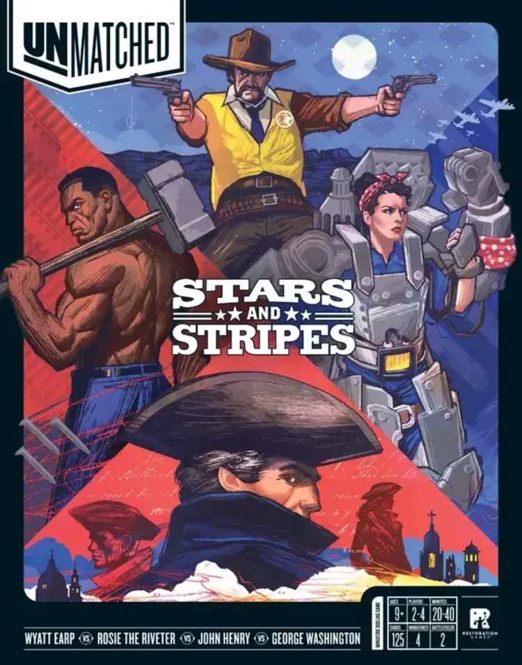 RESTORATION GAMES UNMATCHED: STARS AND STRIPES