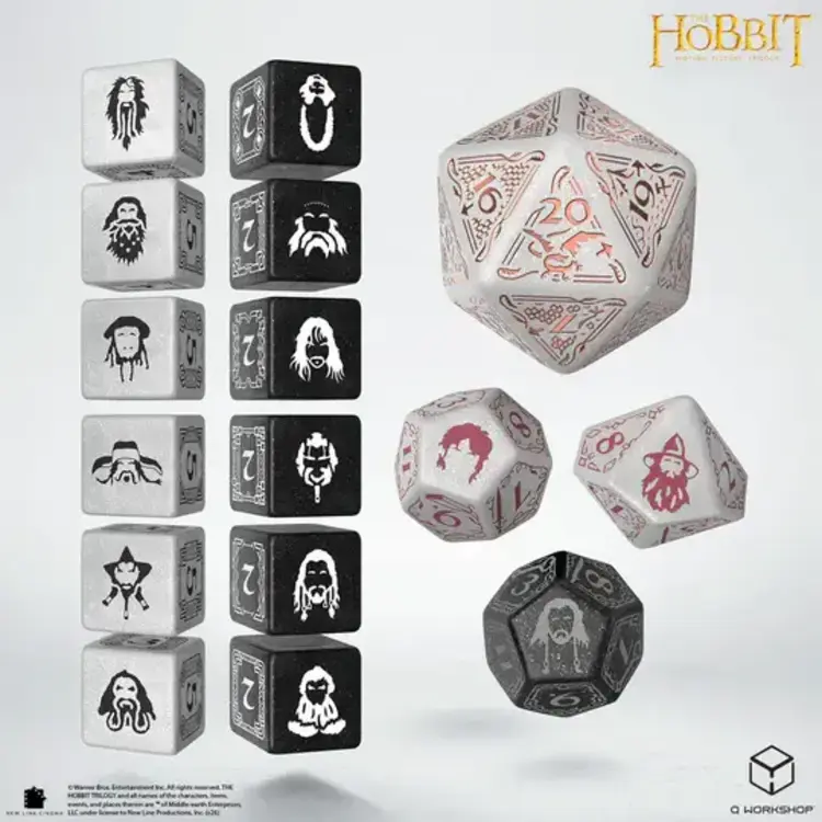 THE HOBBIT TCG DICE SET - RADIANT DAWN