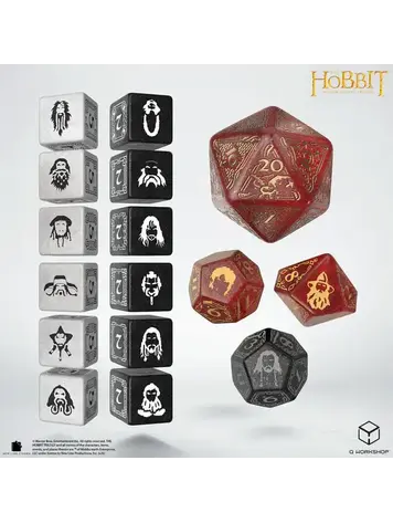 THE HOBBIT TCG DICE SET - EMBER HEARTH