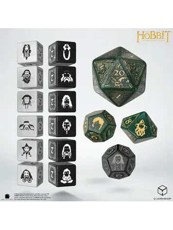 THE HOBBIT TCG DICE SET - VERDANT GROVE
