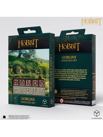 THE HOBBIT TCG 10X D6 - GOBLINS