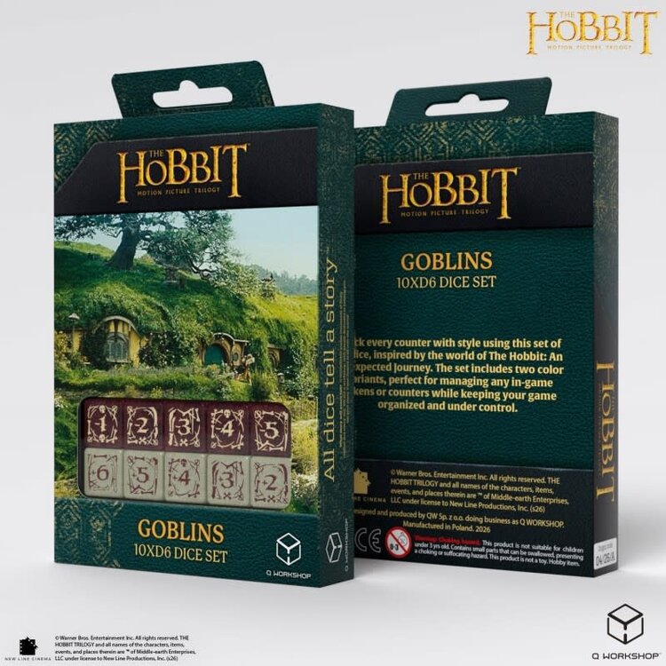 THE HOBBIT TCG 10X D6 - GOBLINS