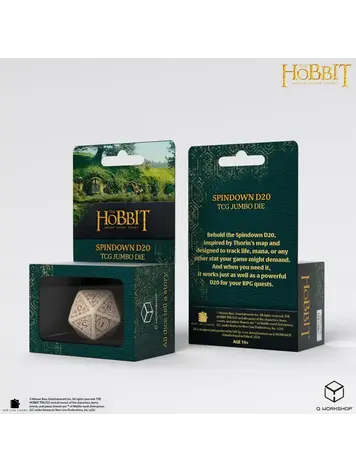 THE HOBBIT SPINDOWN D20 - TERRA TCG JUMBO DIE