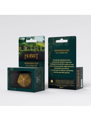 THE HOBBIT SPINDOWN D20 - SOLARIS TCG JUMBO DIE