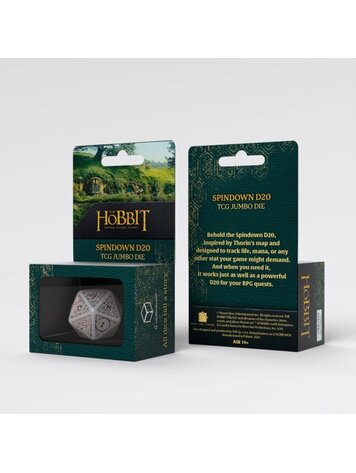 THE HOBBIT SPINDOWN D20 - RADIANT TCG JUMBO DIE